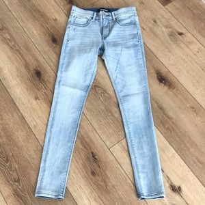Express mid-rise jeggings